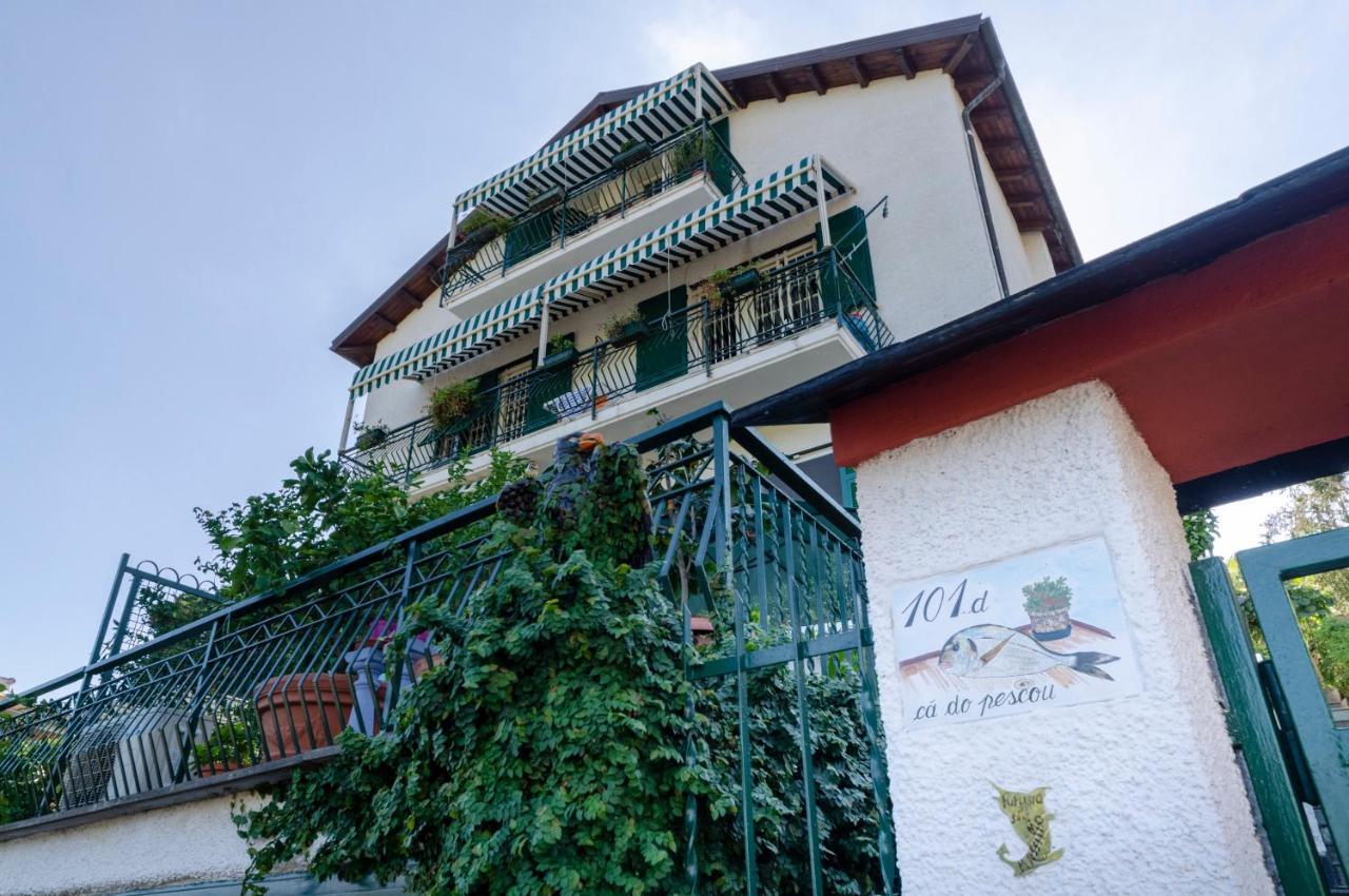 Ca' Do Pescou, Charming 2,Bedroom Apartment With Stunning Hill Views Overlooking The Greenery 라팔로 외부 사진
